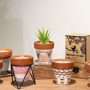Agnes + Cat Herb Garden Candles – Mint | www.artisangoods.co.uk 7