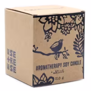 Agnes + Cat Herb Garden Candles – Mint | www.artisangoods.co.uk 1