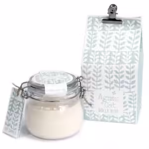 Agnes + Cat Kilner Jar Candle – Dolly Blue | www.artisangoods.co.uk