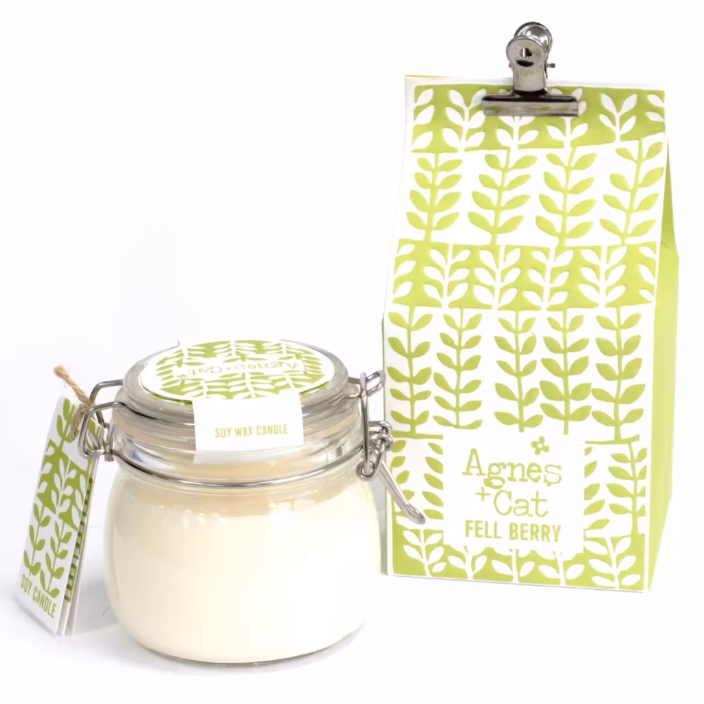 Agnes + Cat Kilner Jar Candle – Fell Berry | www.artisangoods.co.uk Agnes + Cat Kilner Jar Candle – Fell Berry | www.artisangoods.co.uk