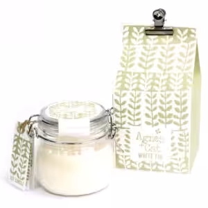 Agnes + Cat Kilner Jar Candle – White Fig | www.artisangoods.co.uk
