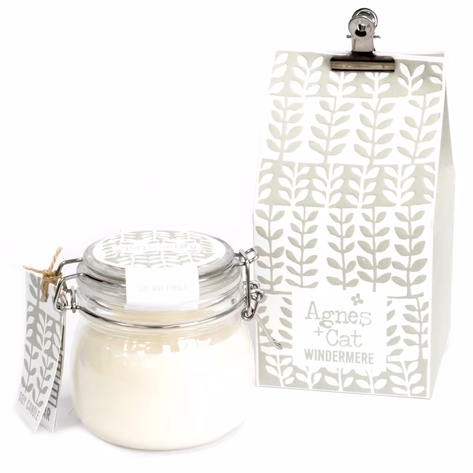 Agnes + Cat Kilner Jar Candle – Windermere | www.artisangoods.co.uk 2 Agnes + Cat Kilner Jar Candle – Windermere | www.artisangoods.co.uk