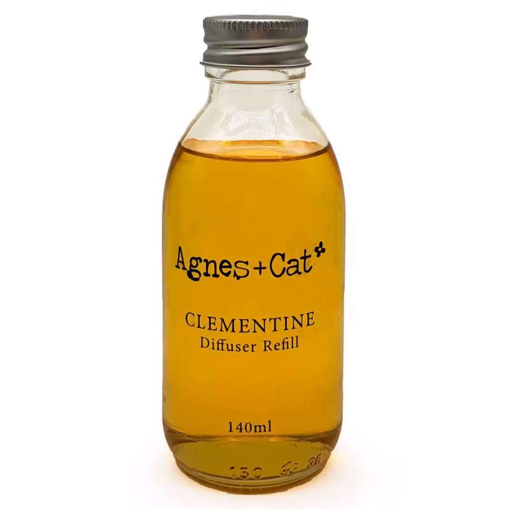 Agnes + Cat Reed Diffuser Refill – Clementine 150ml | www.artisangoods.co.uk 6 Agnes + Cat Reed Diffuser Refill – Clementine 150ml | www.artisangoods.co.uk 6