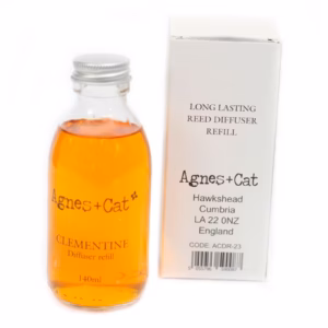 Agnes + Cat Reed Diffuser Refill – Clementine 150ml | www.artisangoods.co.uk 3