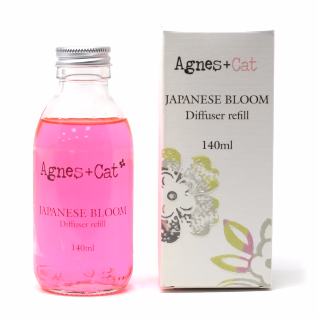 Agnes + Cat Reed Diffuser Refill – Japanese Bloom 150ml | www.artisangoods.co.uk