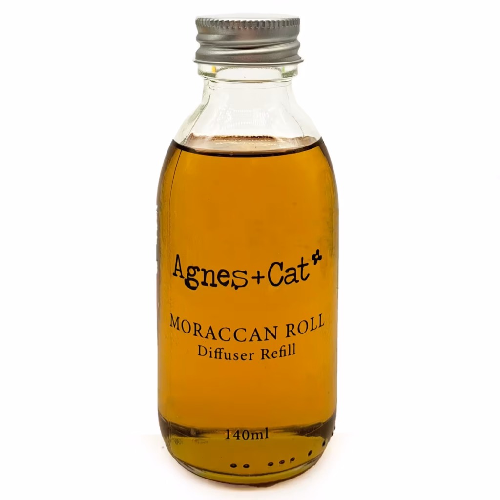 Agnes + Cat Reed Diffuser Refill – Moroccan Roll 150ml | www.artisangoods.co.uk 2 Agnes + Cat Reed Diffuser Refill – Moroccan Roll 150ml | www.artisangoods.co.uk 2