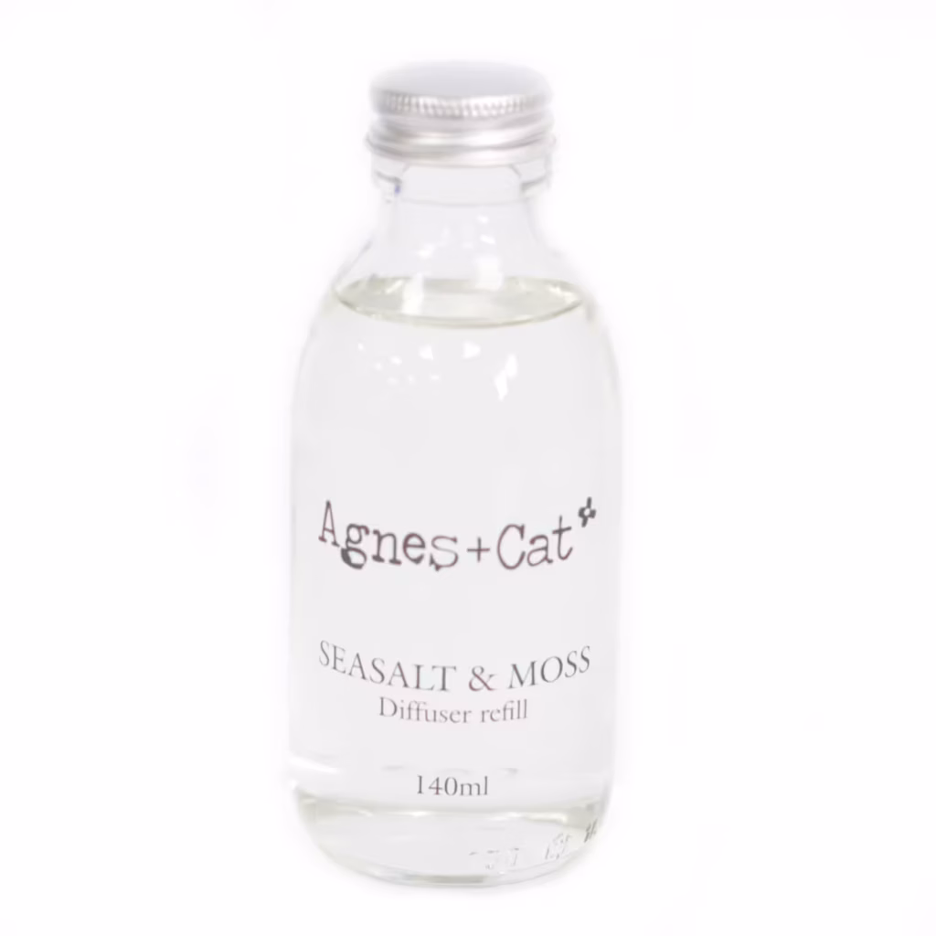 Agnes + Cat Reed Diffuser Refill – Seasalt and Moss 150ml | www.artisangoods.co.uk 4