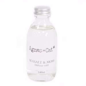 Agnes + Cat Reed Diffuser Refill – Seasalt and Moss 150ml | www.artisangoods.co.uk 4
