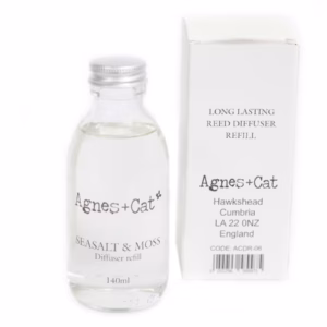 Agnes + Cat Reed Diffuser Refill – Seasalt and Moss 150ml | www.artisangoods.co.uk 3