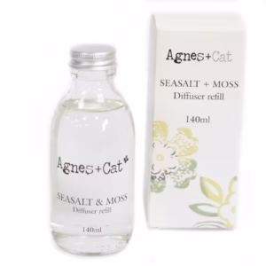 Agnes + Cat Reed Diffuser Refill – Seasalt and Moss 150ml | www.artisangoods.co.uk 2