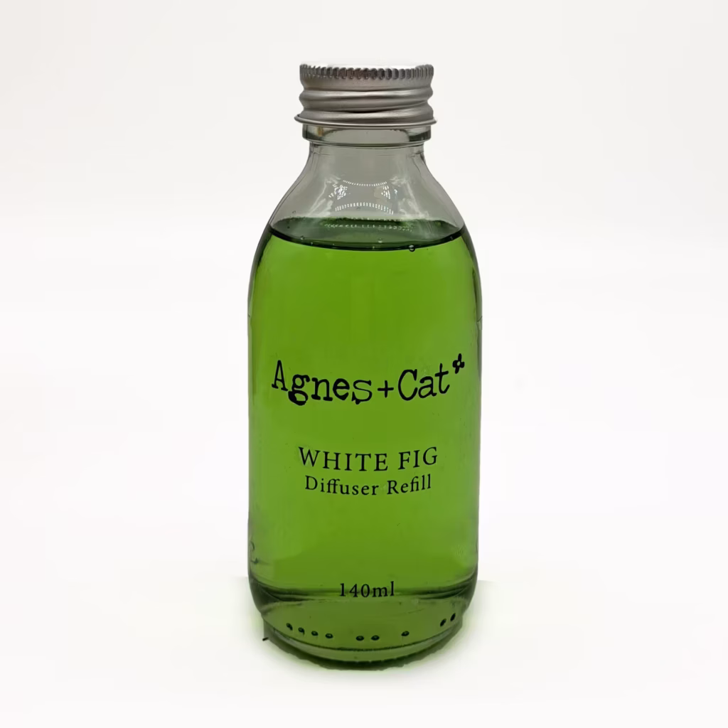 Agnes + Cat Reed Diffuser Refill – White Fig 150ml | www.artisangoods.co.uk 2 Agnes + Cat Reed Diffuser Refill – White Fig 150ml | www.artisangoods.co.uk 2