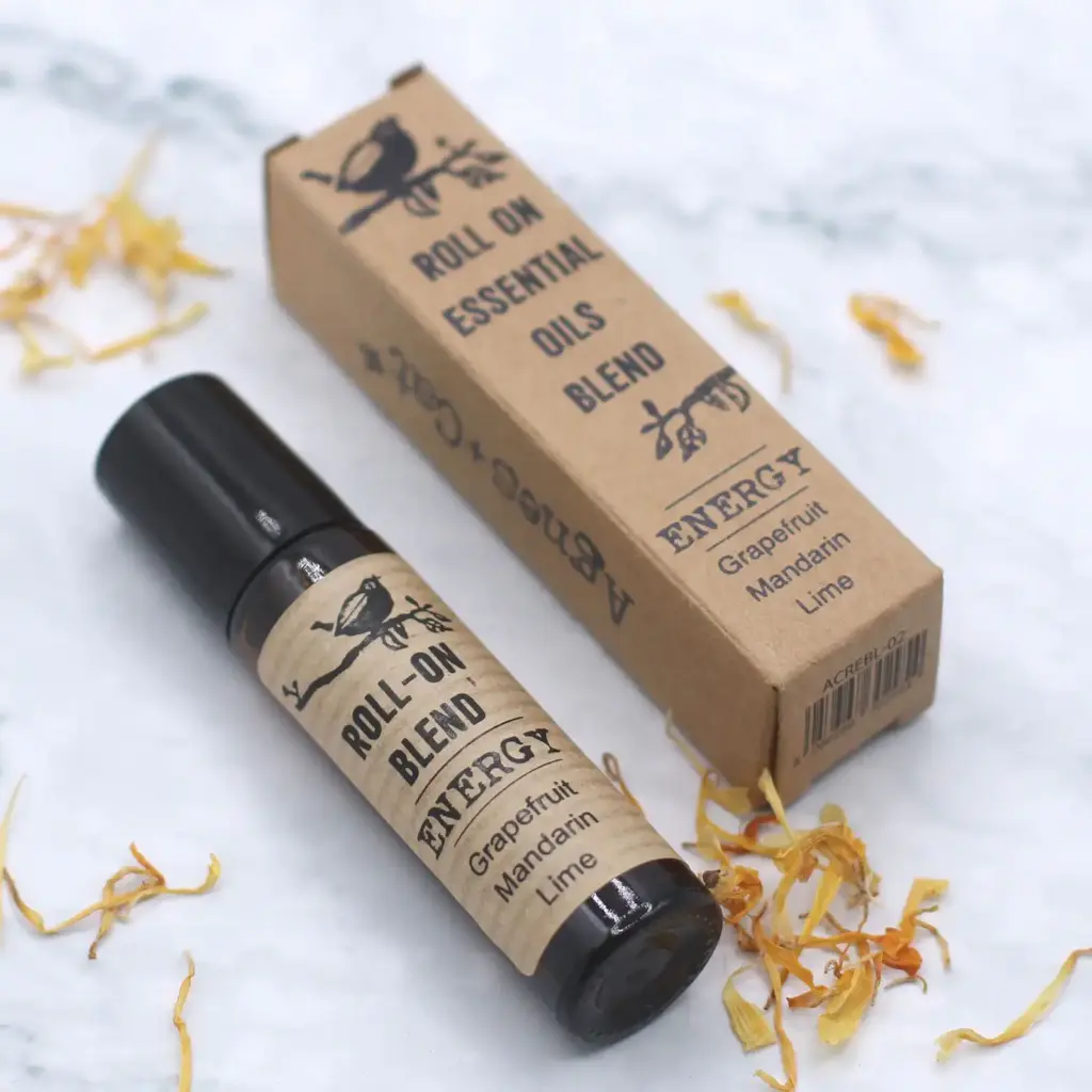 Agnes + Cat Roll On Essential Oil Blend – ENERGY | www.artisangoods.co.uk