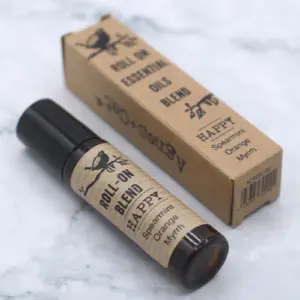 Agnes + Cat Roll On Essential Oil Blend – HAPPY | www.artisangoods.co.uk 5
