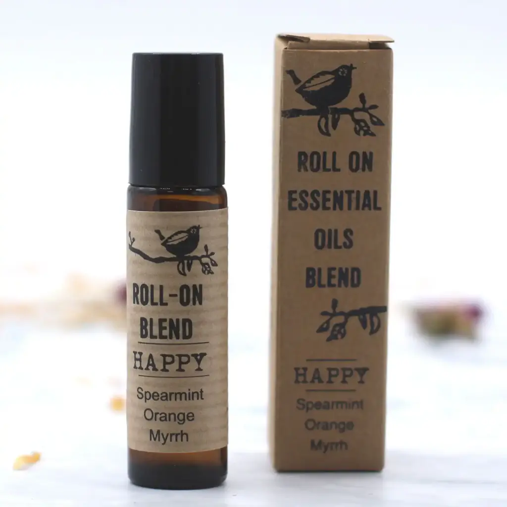 Agnes + Cat Roll On Essential Oil Blend – HAPPY | www.artisangoods.co.uk 7
