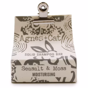 Agnes + Cat Sea Salt & Moss Solid Shampoo | www.artisangoods.co.uk 2