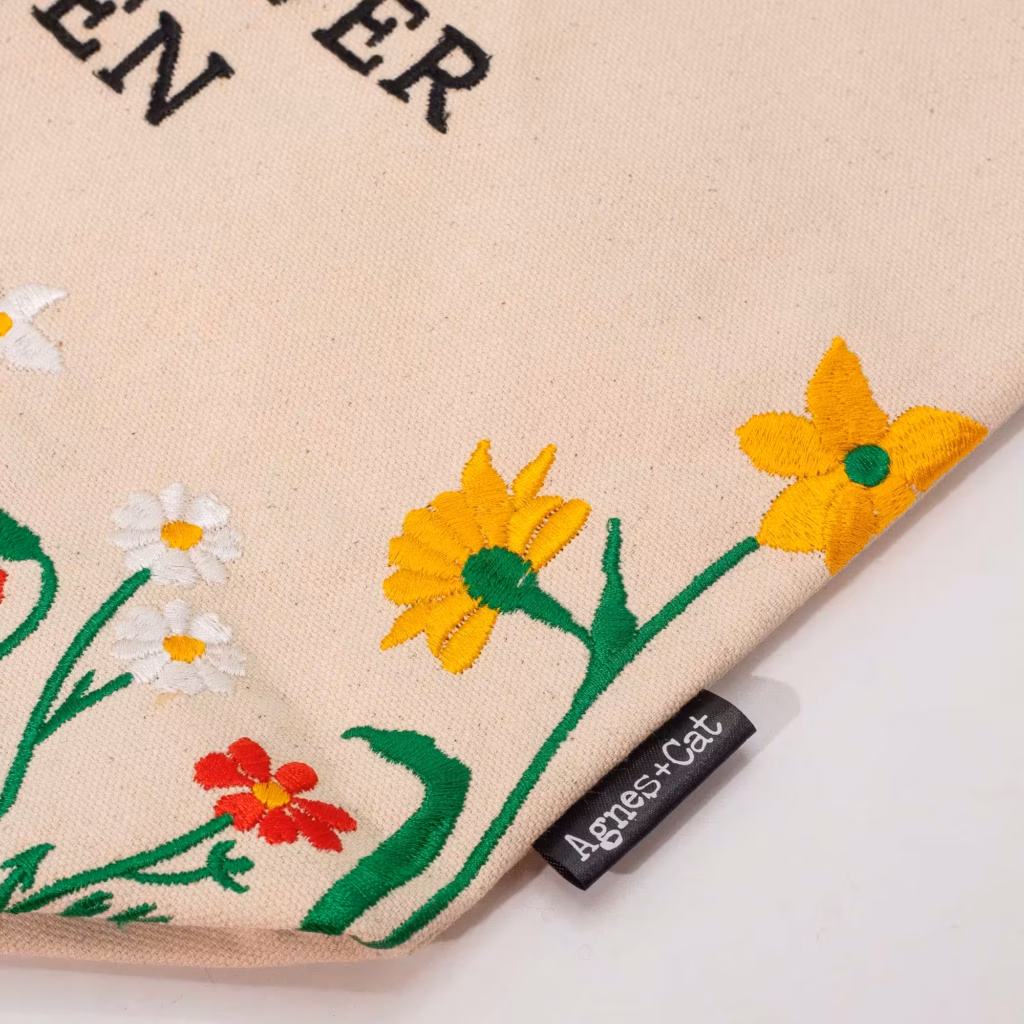Agnes + Cat Wildflower Garden with Red Flowers | www.artisangoods.co.uk 3