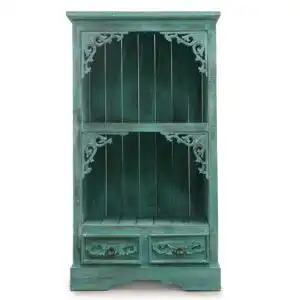 Albasia Bathroom Cabinet – Turquoise wash | www.artisangoods.co.uk Albasia Bathroom Cabinet – Turquoise wash | www.artisangoods.co.uk 1