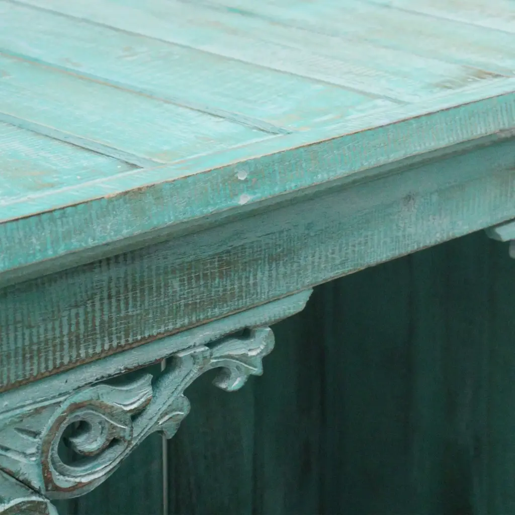 Albasia Bathroom Cabinet – Turquoise wash | www.artisangoods.co.uk 2