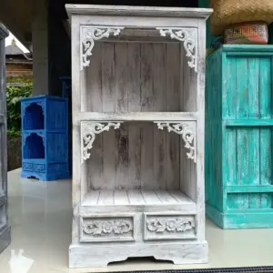 Albasia Bathroom Cabinet – Whitewash | www.artisangoods.co.uk 3
