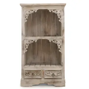 Albasia Bathroom Cabinet – Whitewash | www.artisangoods.co.uk 2