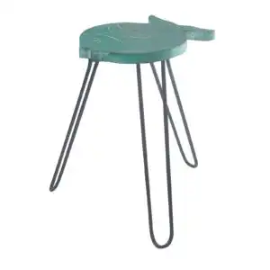 Albasia Wood Fish Stand – Turquoise | www.artisangoods.co.uk Albasia Wood Fish Stand – Turquoise | www.artisangoods.co.uk 1