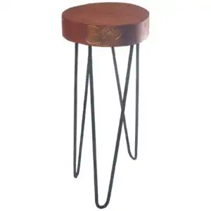 Albasia Wood Plant Stand – Terracotta & black detail | www.artisangoods.co.uk Albasia Wood Plant Stand – Terracotta & black detail | www.artisangoods.co.uk 1