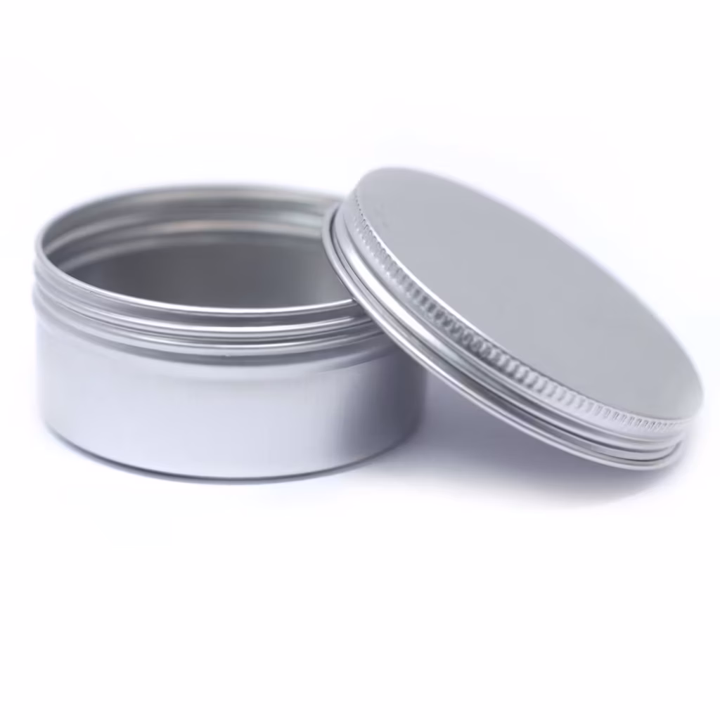 Aluminium Tin Box Round with Screw Top – 70x35mm | www.artisangoods.co.uk 3