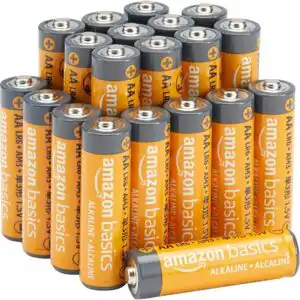 Amazon Basics 20-Pack AA Alkaline High-Performance Batteries 1.5 V