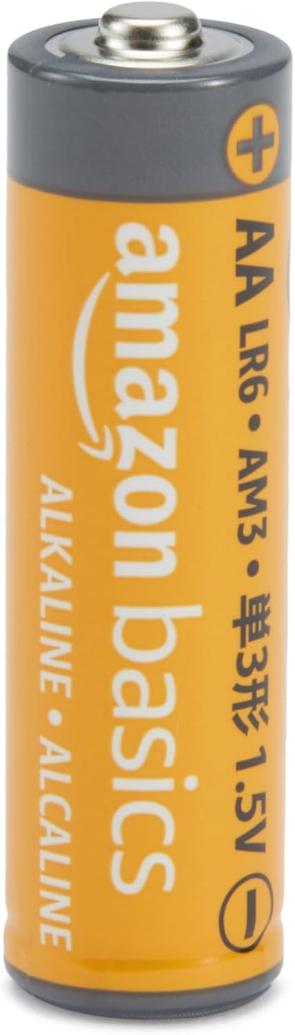 Amazon Basics 20-Pack AA Alkaline High-Performance Batteries 1.5 V
