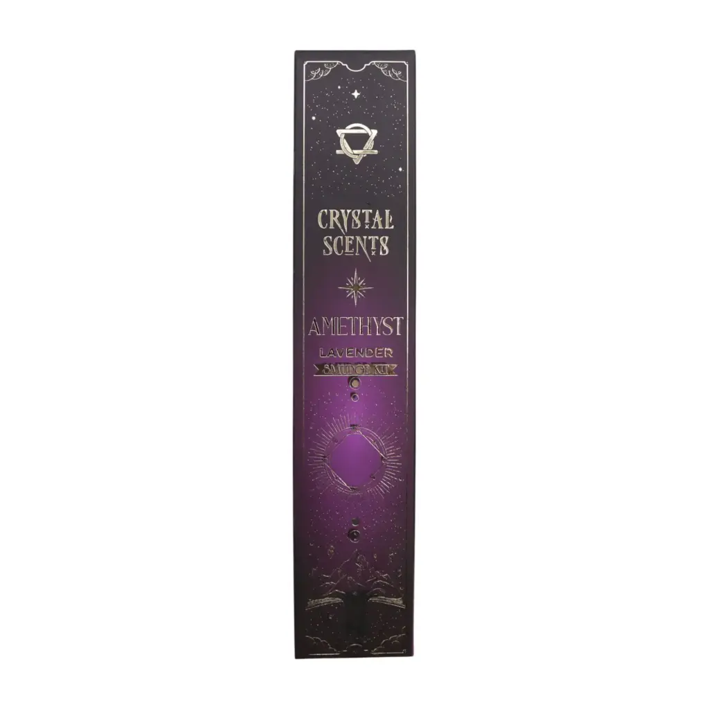 Amethyst Crystal Scents Smudge Incense – Lavender | www.artisangoods.co.uk 7