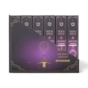 Amethyst Crystal Scents Smudge Incense – Lavender | www.artisangoods.co.uk 1