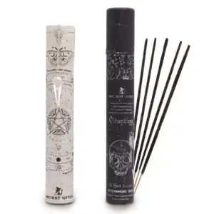 Ancient Witch Spell Incense – Cleansing – Rock Crystal Pendulum | www.artisangoods.co.uk 1