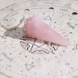 Ancient Witch Spell Incense – Love – Rose Quartz Pendulum | www.artisangoods.co.uk 3