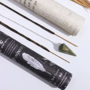 Ancient Witch Spell Incense – Prosperity – Aventurine Pendulum | www.artisangoods.co.uk 4
