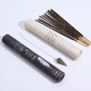 Ancient Witch Spell Incense – Prosperity – Aventurine Pendulum | www.artisangoods.co.uk 2