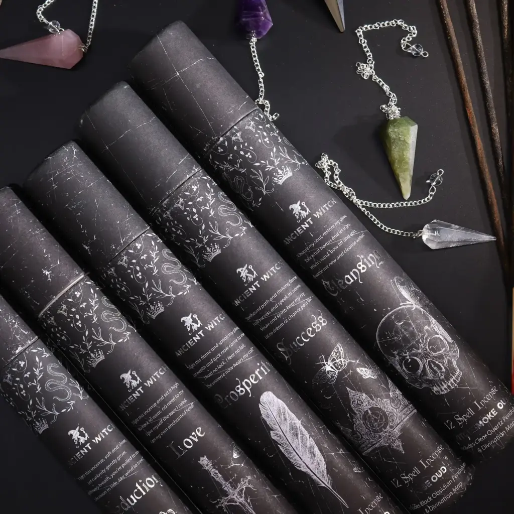 Ancient Witch Spell Incense – Prosperity – Aventurine Pendulum | www.artisangoods.co.uk 6 Ancient Witch Spell Incense – Prosperity – Aventurine Pendulum | www.artisangoods.co.uk 6