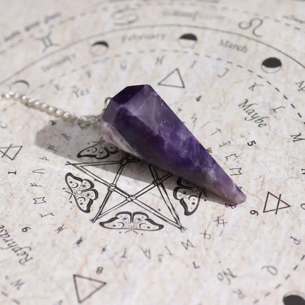 Ancient Witch Spell Incense – Seduction – Amethyst Pendulum | www.artisangoods.co.uk 3 Ancient Witch Spell Incense – Seduction – Amethyst Pendulum | www.artisangoods.co.uk 3
