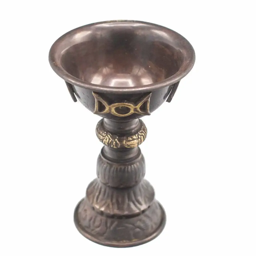 Antique Copper Ritual Goblet with Triple Moon 8x13cm | www.artisangoods.co.uk 2 Antique Copper Ritual Goblet with Triple Moon 8x13cm | www.artisangoods.co.uk 2