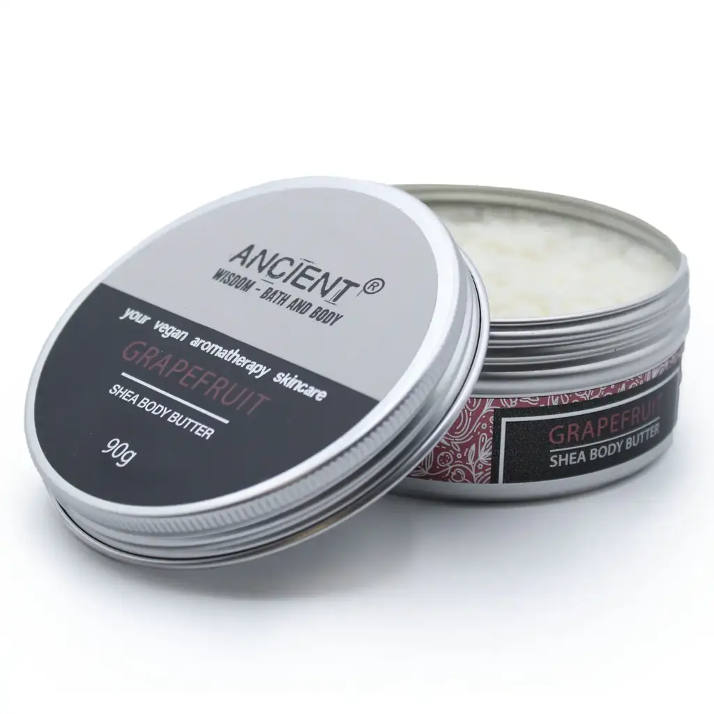 Aromatherapy Shea Body Butter 90g – Grapefruit | www.artisangoods.co.uk