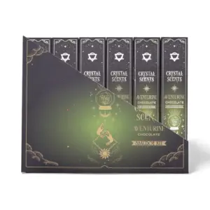 Aventurine Crystal Scents Smudge Incense – Chocolate | www.artisangoods.co.uk 7