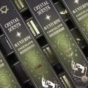 Aventurine Crystal Scents Smudge Incense – Chocolate | www.artisangoods.co.uk 5