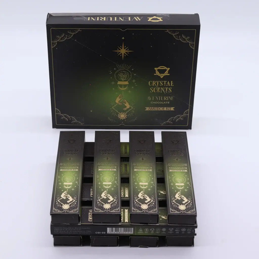 Aventurine Crystal Scents Smudge Incense – Chocolate | www.artisangoods.co.uk 3 Aventurine Crystal Scents Smudge Incense – Chocolate | www.artisangoods.co.uk 3