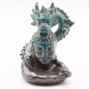 Backflow Incense Burner – Dragon Over Buddha | www.artisangoods.co.uk 4