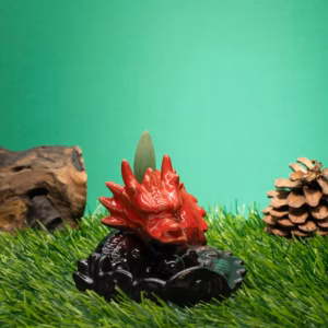 Backflow Incense Burner – Small Red Dragon | www.artisangoods.co.uk 2
