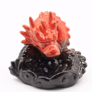 Backflow Incense Burner – Small Red Dragon | www.artisangoods.co.uk 4