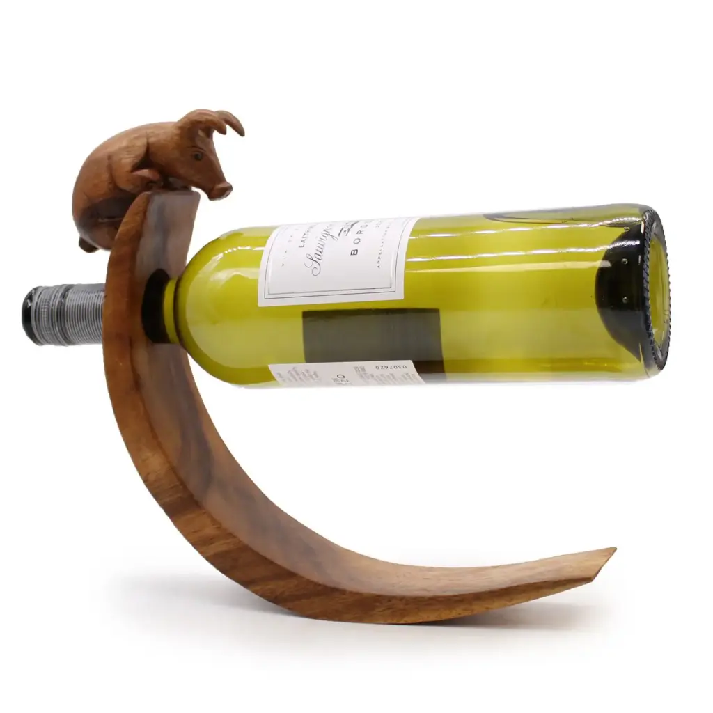 Balance Wine Holders – Pig | www.artisangoods.co.uk