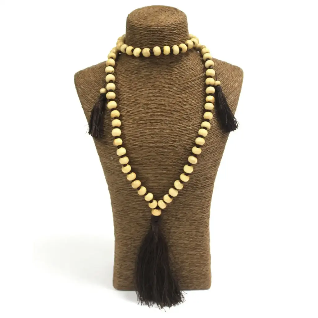 Bali Tassel 70 cm Brown | www.artisangoods.co.uk