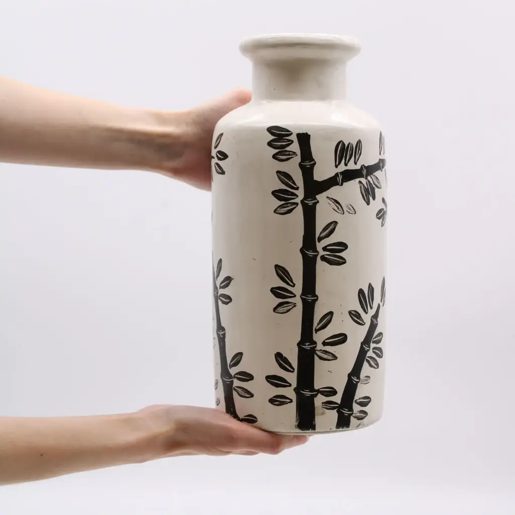 Bamboo Motif Straight Vase – Natural | www.artisangoods.co.uk 6 Bamboo Motif Straight Vase – Natural | www.artisangoods.co.uk 6