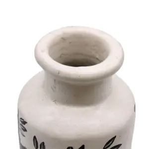 Bamboo Motif Straight Vase – Natural | www.artisangoods.co.uk 5