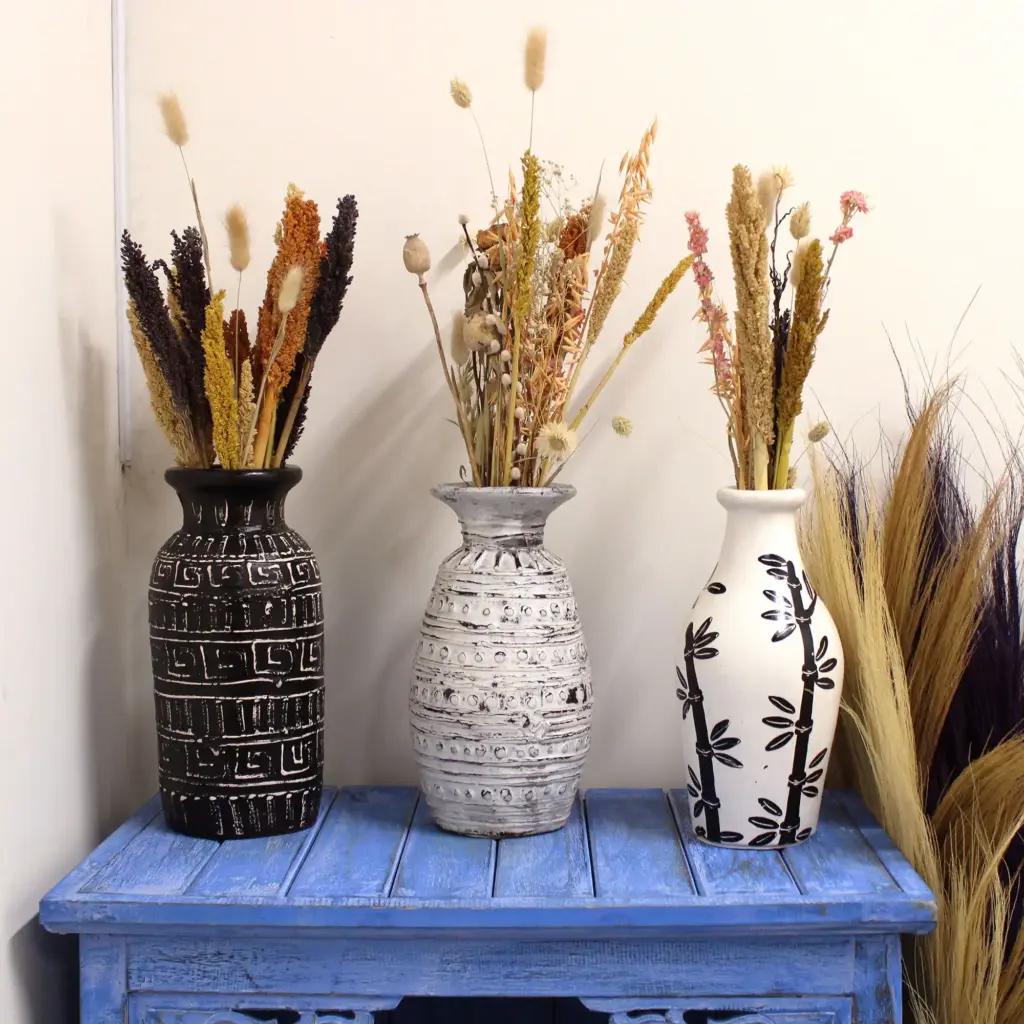 Bamboo Motif Straight Vase – Natural | www.artisangoods.co.uk 3 Bamboo Motif Straight Vase – Natural | www.artisangoods.co.uk 3